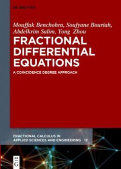 Fractional Differential Equations - Benchohra, Mouffak;Bouriah, Soufyane;Salim, Abdelkrim