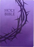 Kjver Holy Bible, Crown of Thorns Design, Large Print, Royal Purple Ultrasoft
