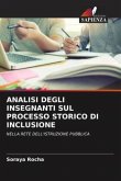 ANALISI DEGLI INSEGNANTI SUL PROCESSO STORICO DI INCLUSIONE