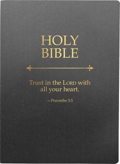 Kjver Holy Bible, Trust in the Lord Life Verse Edition, Large Print, Black Ultrasoft - Whitaker House