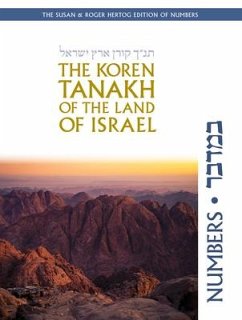 The Koren Tanakh of the Land of Israel: Numbers - Sacks, Jonathan