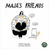 Maja's Friends 2024 Wall Calendar