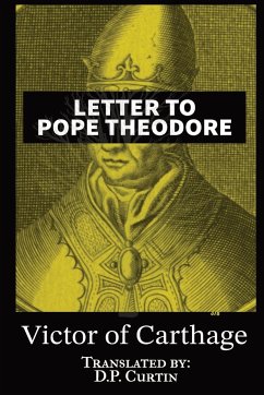 Letter to Pope Theodore - Victor of Carthage