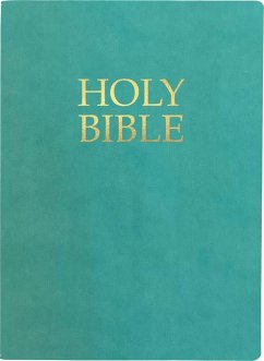 Kjver Holy Bible, Large Print, Coastal Blue Ultrasoft - Whitaker House