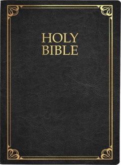 Kjver Family Legacy Holy Bible, Large Print, Black Genuine Leather, Thumb Index - Whitaker House