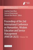 Proceedings of the 2nd International Conference on Humanities, Wisdom Education and Service Management (HWESM 2023)