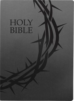 Kjver Holy Bible, Crown of Thorns Design, Large Print, Black Ultrasoft - Whitaker House