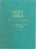 Kjver Holy Bible, Trust in the Lord Life Verse Edition, Large Print, Coastal Blue Ultrasoft