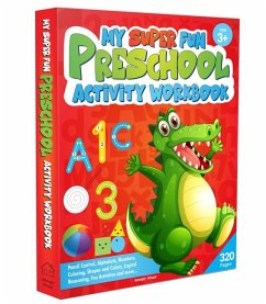 My Super Fun Preshool Activity Workbook for Children - Wonder House Books