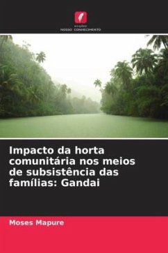 Impacto da horta comunitária nos meios de subsistência das famílias: Gandai - Mapure, Moses