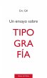 Un ensayo sobre tipografía (eBook,... - Bild 1