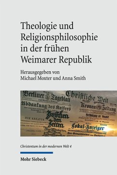 Cover Theologie und Religionsphilosophie in der frühen Weimarer Republik (eBook, PDF)
