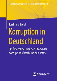 Korruption in Deutschland (eBook, PDF) - Liebl, Karlhans