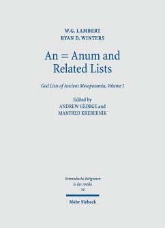 An = Anum and Related Lists (eBook, PDF) - Lambert, W. G.; Winters, Ryan D.