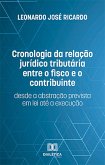 Cronologia da relação jurídico tributária entre o fisco e o contribuinte (eBook, ePUB)