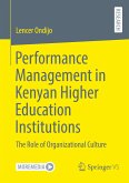 Performance Management in Kenyan Higher Education Institutions