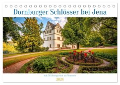 Dornburger Schlösser bei Jena (Tischkalender 2024 DIN A5 quer), CALVENDO Monatskalender