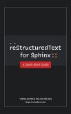 reStructuredText for Sphinx (eBook, ePUB)