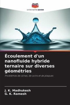 Écoulement d'un nanofluide hybride ternaire sur diverses géométries - Madhukesh, J. K.;Ramesh, G. K.