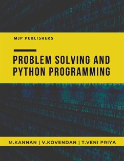 PROBLEM SOLVING AND PYTHON PROGRAMMING - Kannan, M.; Kovendan, V.; vENIPRIYA, T .