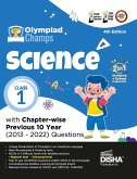 Olympiad Champs Science Class 1 with Chapter-wise Previous 10 Year (2013 - 2022) Questions 4th Edition   Complete Prep Guide with Theory, PYQs, Past & Practice Exercise  