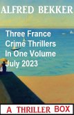 Three France Crime Thrillers In One Volume July 2023 (eBook, ePUB)