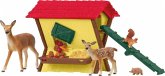 Schleich 42658 - Farm World, Fütterung der Waldtiere, Spielset