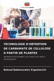 TECHNOLOGIE D'OBTENTION DE CARBAMATE DE CELLULOSE À PARTIR DE PLANTES