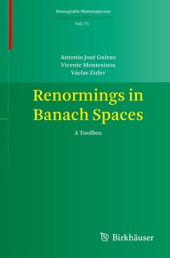 Renormings in Banach Spaces - Guirao, Antonio José;Montesinos, Vicente;Zizler, Václav