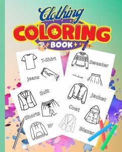 Clothing Coloring Book For Kids - Thy, Nguyen Hong