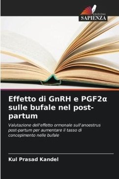 Effetto di GnRH e PGF2¿ sulle bufale nel post-partum - Kandel, Kul Prasad