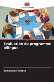 Évaluation du programme bilingue