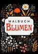 Schwarzes Malbuch Blumen - Bild 1