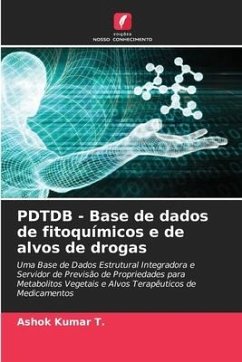 PDTDB - Base de dados de fitoquímicos e de alvos de drogas - T., Ashok Kumar