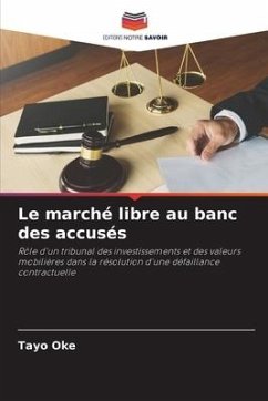 Le marché libre au banc des accusés - Oke, Tayo