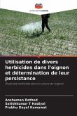 Utilisation de divers herbicides dans l'oignon et détermination de leur persistance
