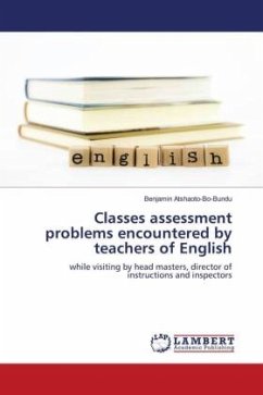 Classes assessment problems encountered by teachers of English - Atshaoto-Bo-Bundu, Benjamin