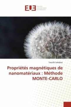 Propriétés magnétiques de nanomatériaux : Méthode MONTE-CARLO - Sahdane, Taoufik
