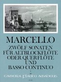 12 Sonaten op.2 Band 1 (Nr.1-3) für Altblockflöte (Fl) und Bc