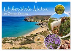 Unberührte Natur im Osten Kretas (Wandkalender 2024 DIN A2 quer), CALVENDO Monatskalender