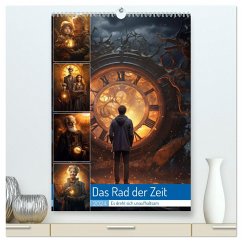 Das Rad der Zeit (hochwertiger Premium Wandkalender 2024 DIN A2 hoch), Kunstdruck in Hochglanz