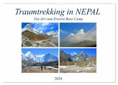 Traumtrekking in NEPAL (Wandkalender 2024 DIN A2 quer), CALVENDO Monatskalender - Senff, Ulrich