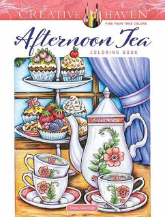 Creative Haven Afternoon Tea Coloring Book - Goodridge, Teresa
