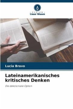 Lateinamerikanisches kritisches Denken - Bravo, Lucia