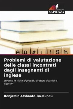 Cover Problemi di valutazione delle classi incontrati dagli insegnanti di inglese