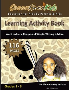 Learning Activity Book 1st - 3rd Grade: Word Ladders, Compound Words, Writing & More - Academy Institute, The Black