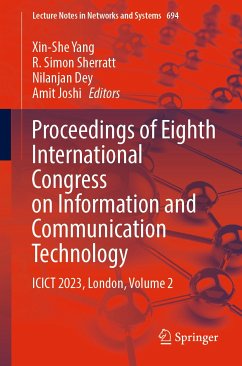 Proceedings of Eighth International Congress on Information and Communication Technology (eBook, PDF)