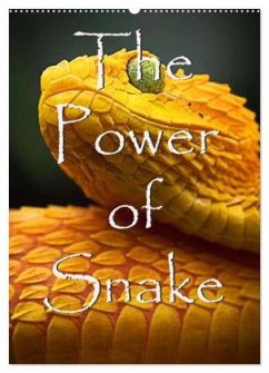 The Power Of Snake (Wandkalender 2024 DIN A2 hoch), CALVENDO Monatskalender