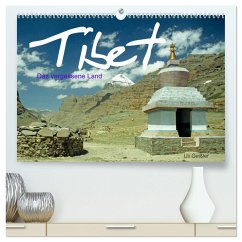Tibet Das vergessene Land (hochwertiger Premium Wandkalender 2024 DIN A2 quer), Kunstdruck in Hochglanz