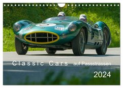 Classic Cars auf Passstrassen 2024 (Wandkalender 2024 DIN A4 quer), CALVENDO Monatskalender - Koller, Alois J.